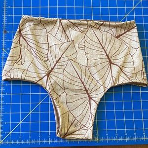 L Kalokini Swimwear Marina High waist bottoms. NWOT